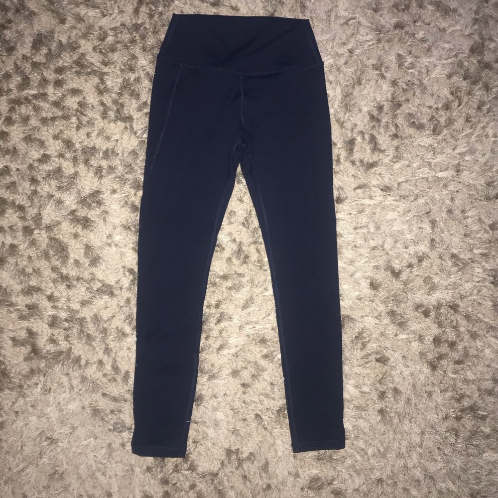 TIl you collapse resilient navy leggings NWOT